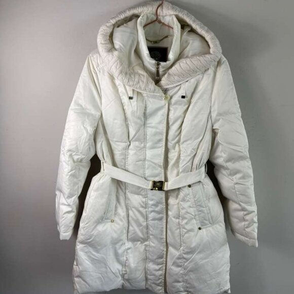 Vince Camuto Women Luscious Winter Coat White Size Large - Picture 6 of 16